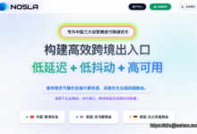 nosla美国优化线路VPS低至$10/年，原生IP，AS9929+AS58807双高端线路！-主机介绍